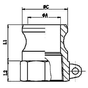 鋁合金快速接頭A型規(guī)格