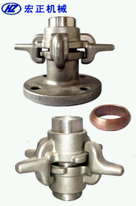 槽罐車旋卡座羊角快速接頭KAB型