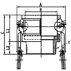 黃銅快速接頭B型規格