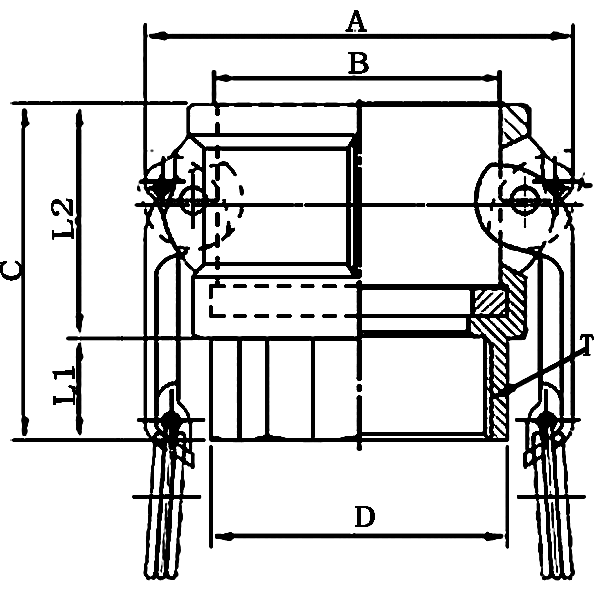 黃銅快速接頭D型規格