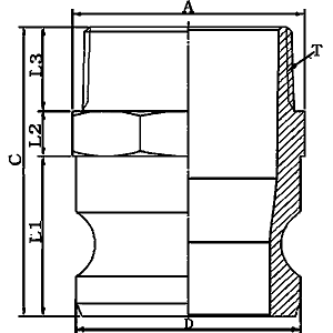 黃銅快速接頭F型規格